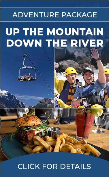 Up the mountain and down the river adventure package