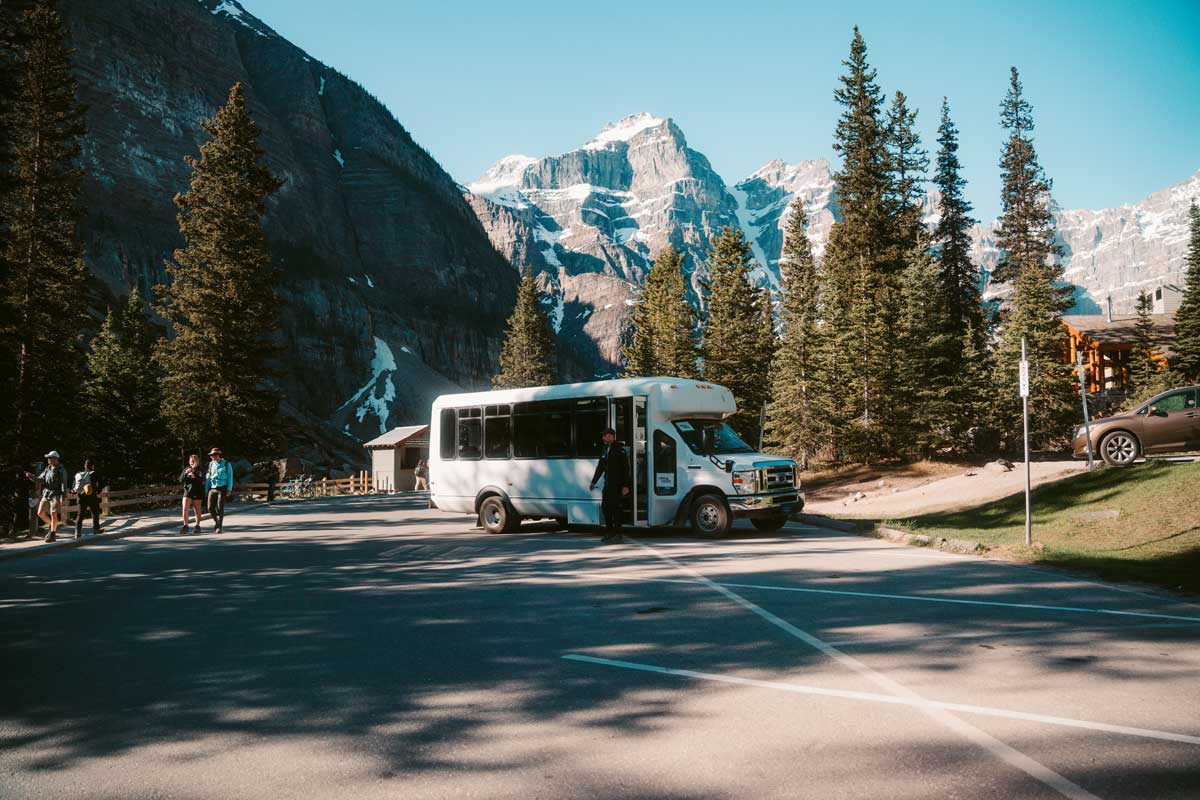Moraine Lake and Lake Louise Shuttle Service